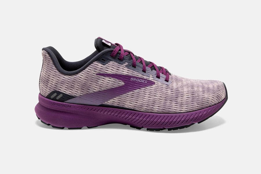 Brooks Women's Launch 8 Road Running Shoes Iris/Ombre/Violet ( JONQZ1279 )